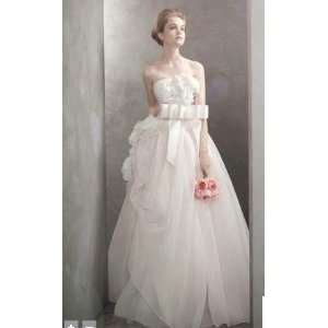 2012 New Arrival Tulle Basket weave Organza Ball Gown 