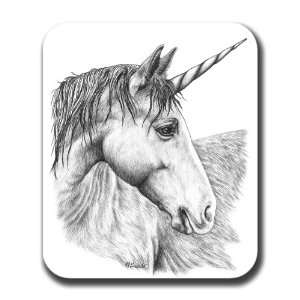 Unicorn Horse Art Mouse Pad