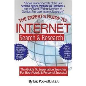  The Experts Guide to Internet Search & Research How to 