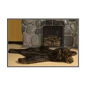  Faux Grizzly Bear Rug