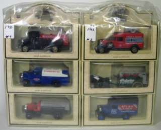 1990   1997 Sets of Chevron Commemorative Truck Models   MIB  