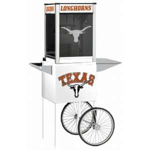  Texas Longhorns Popcorn Popper with Cart Sports 