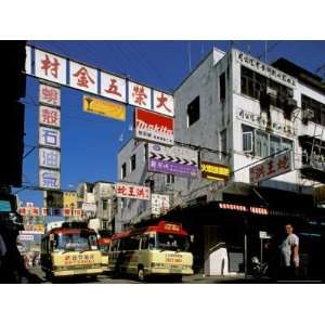  Crowded Streets in Sheung Shui in New Territories, Hong 