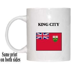    Canadian Province, Ontario   KING CITY Mug 