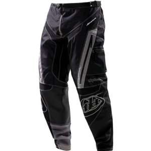 Troy Lee Designs Adventure Mens MotoX Motorcycle Pants   Black / Size 