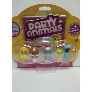 Party Animals Special Rare Bear Edition with Chick Puppy Elephant and 