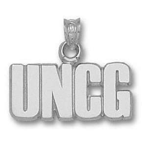  UNC Greensboro Spartans Sterling Silver UNCG 3/8 