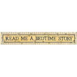  Read Me a Bedtime Story PREMIUM GRADE Rolled CANVAS Art 
