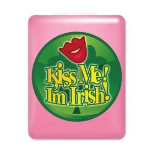  iPad Case Hot Pink Kiss Me Im Irish Clover Everything 