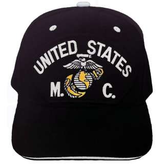 UNITED STATES MARINES Ball Cap Hat USMC MILITARY US MARINE CORPS  FREE 