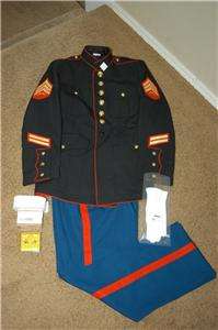US Marine Corps Dress Blue Uniform 46R NEW USMC NWT  