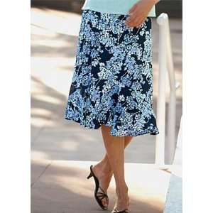   weather travel skirt. Easy pull on styling with a flat front and back