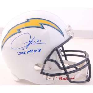  LaDainian Tomlinson Signed Chargers Helmet w/ 2006 NFL MVP 