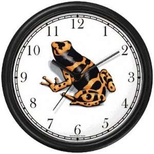 Poison Arrow (Dart) Frog Animal Wall Clock by WatchBuddy Timepieces 