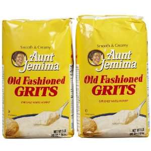 Aunt Jemima Old Fashioned Grits, 80 oz Grocery & Gourmet Food
