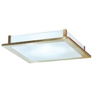 Eglo 88094A Brass Coated Auriga Auriga Single Light Semi Flush Fixture 