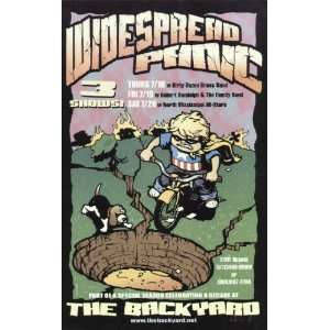   Widespread Panic Austin Backyard 2002 Concert Poster