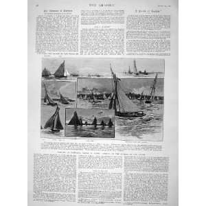    1894 Yachting Australia Sydney Harbour Era Iolanthe