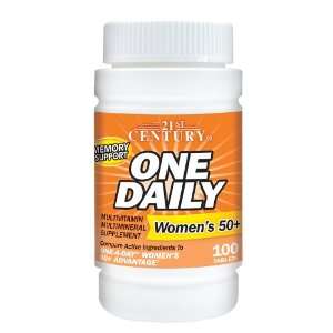  21st Century One Daily Womens 50+ Tablets, 100 Count 