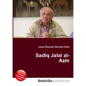  Sadiq Jalal al Azm Ronald Cohn Jesse Russell Books