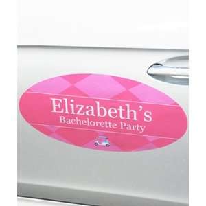    Bachelorette Party Large Window Cling Golf