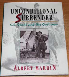 UNCONDITIONAL SURRENDER Civil War Albert Marrin book  