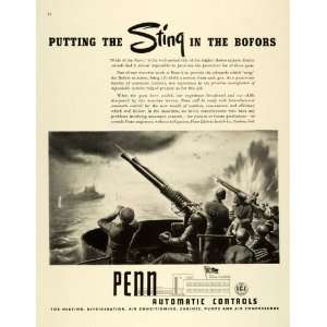   Cannon Guns Navy Automatic Control   Original Print Ad