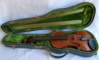 Ottomar Hausmann Violin 1 Piece Back 1930s Vintage Full Size Musical 