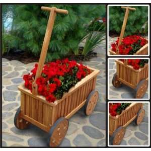  Vifah Wagon planterV500 Patio, Lawn & Garden