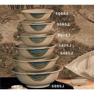 Wei Melamine 33 Oz. Rimless Asian Noodle Bowl   7 4/5 Dia. NSF 