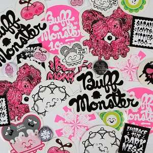  Buff Monster 2011 Sticker Pack Toys & Games