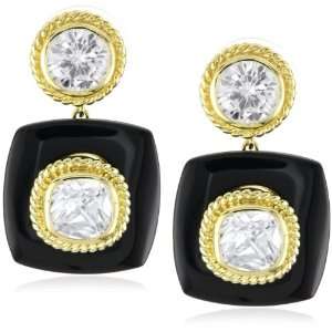  CZ by Kenneth Jay Lane Trend CZ Earrings Jewelry