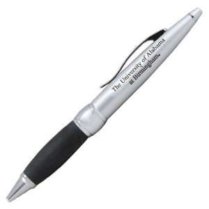 UAB Blazers Silver Twist Ballpoint Pen