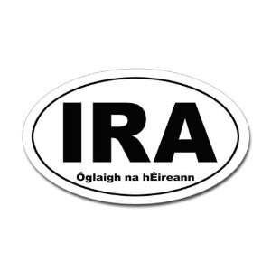  Irish Republican Army IRA oval sticker Army Oval Sticker 