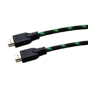   Definition Black/Green Gold Plated v1.4 Cable   STARCOdirect