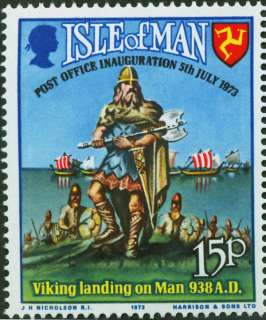 Isle of Man 1973 Postal Independence #28 MNH  