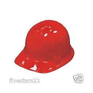  Child Construction Hard Hat   Red 12 Pack Toys & Games