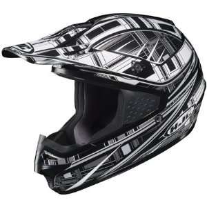   CS MX Stagger Motocross Helmet MC 5 Black Medium M 312 953 Automotive