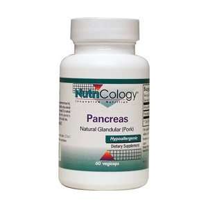  NutriCology, Pancreas Pork Natural Glandular 60 Capsules 