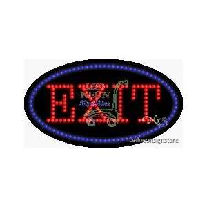 Exit LED Business Sign 15 Tall x 27 Wide x 1 Deep 