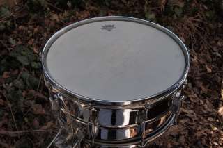 Vintage Ludwig Super Sensitive Snare Drum   6.5 x 14   Blue/Olive 