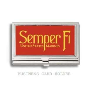  Marines Semper Fi Business Card Holder Case Everything 