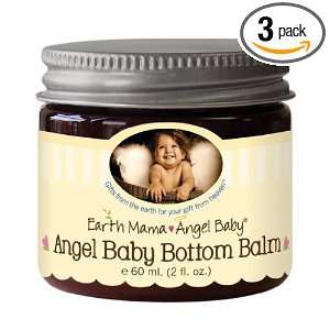   Baby Bottom Balm, 2 Ounce Jars (Pack of 3)