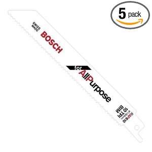    Bosch RAP1210 12 Reciprocating Saw Blade, 5 Pack