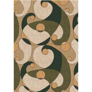   with STAINMASTER Remous Deep Olive Nylon Area Rug 2.40 x 11.80