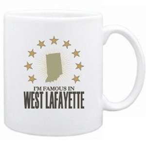 New  I Am Famous In West Lafayette  Indiana Mug Usa City  