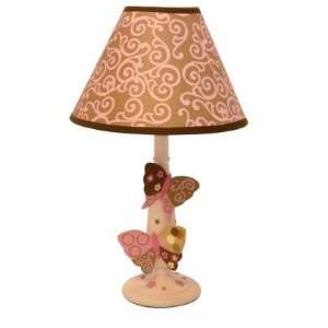    Lambs and Ivy Butterfly Dreams Nursery Lamp with Shade Baby