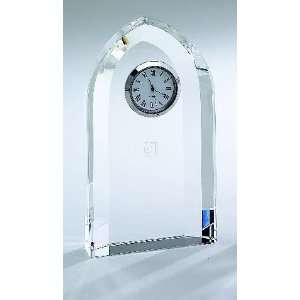  Creative Gifts 6 ARCHED CLOCK OPTIC CRYSTAL