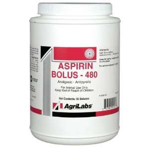  ASPIRIN BOLUS 480 GRAIN 50S