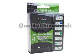 Soshine Rechargeable AA/AAA Quick Battery Charger  